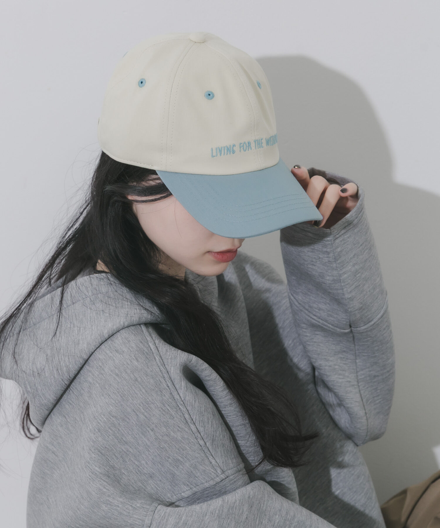 SMELLY「weekendバイカラーキャップ」|キャップ・キャスケット|