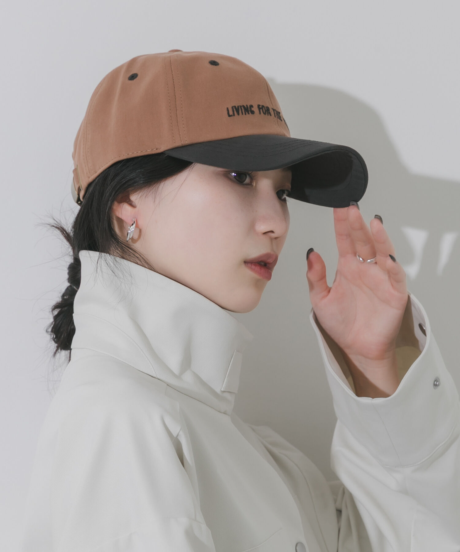 SMELLY「weekendバイカラーキャップ」|キャップ・キャスケット|