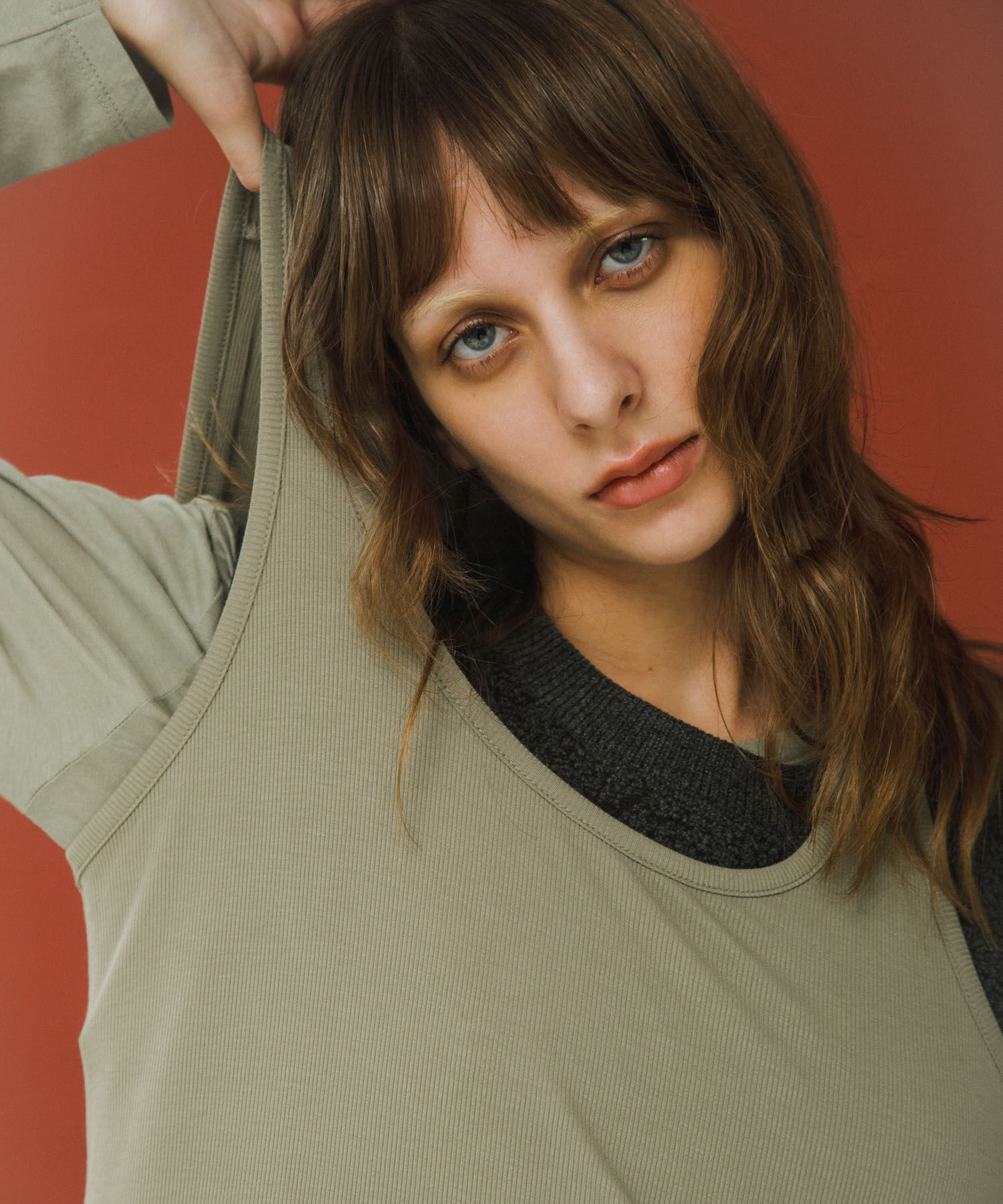 LAATO「layered long set tee」|Tシャツ・カットソー|ライトカーキ