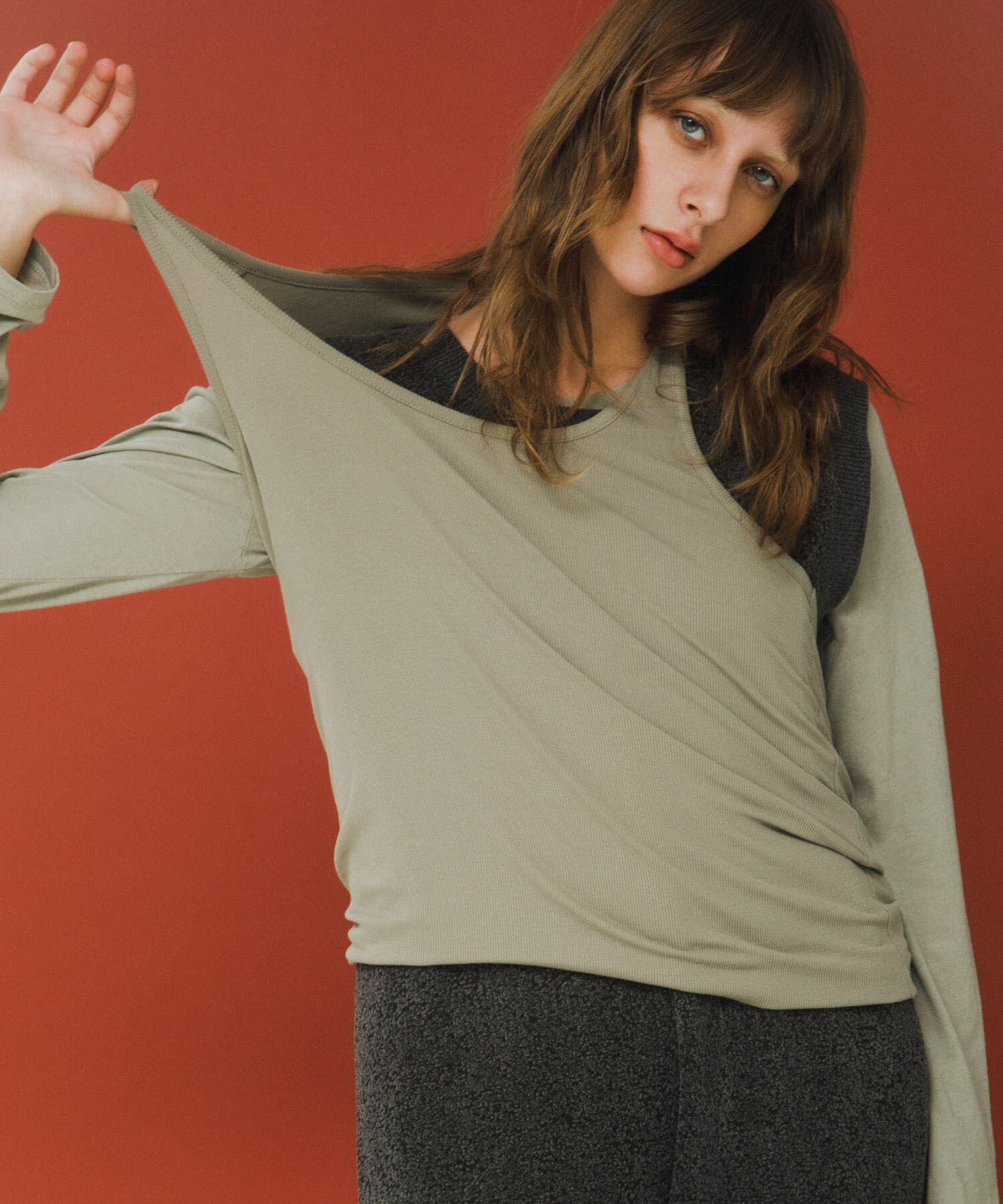 LAATO「layered long set tee」|Tシャツ・カットソー|