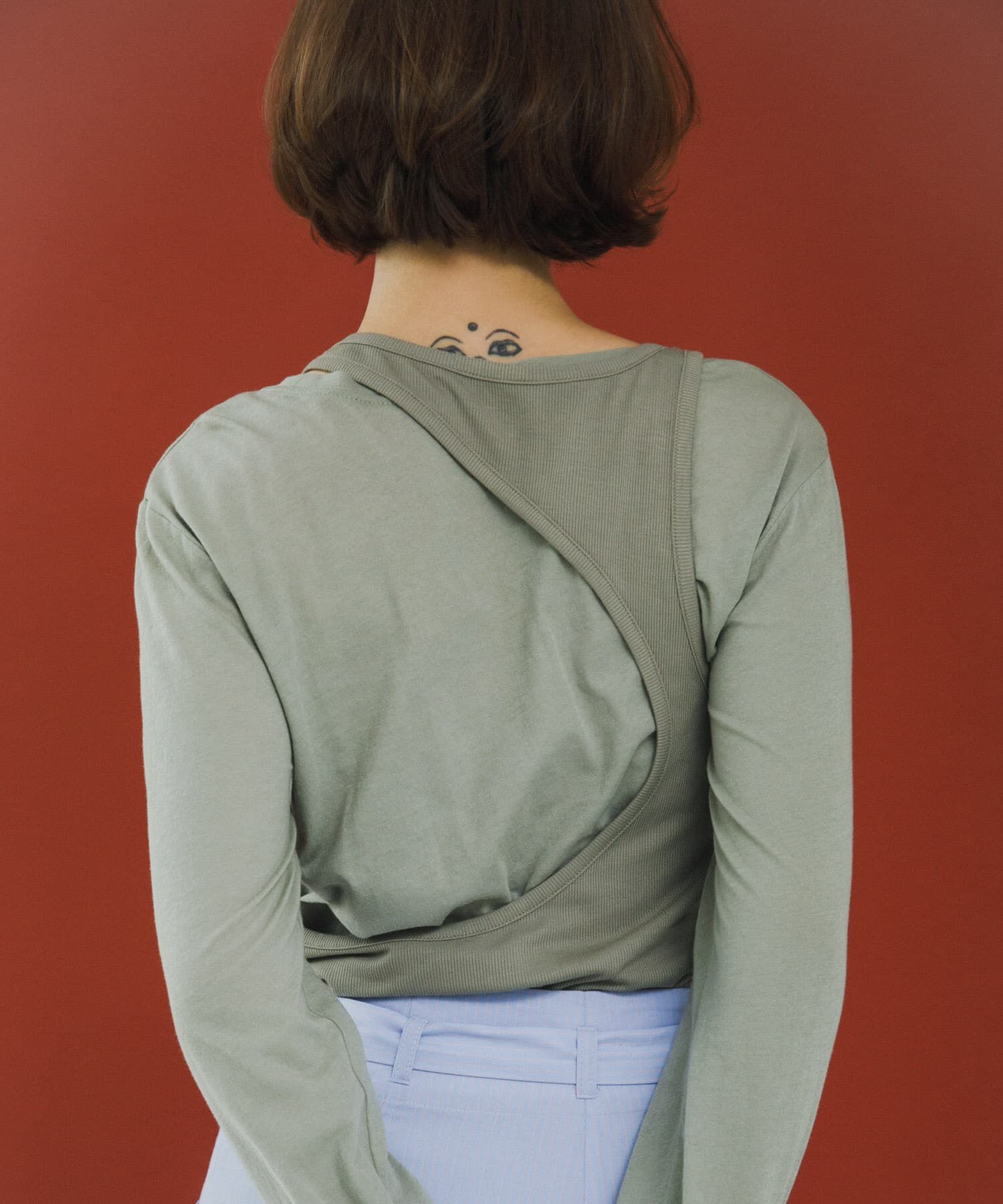 LAATO「layered long set tee」|Tシャツ・カットソー|