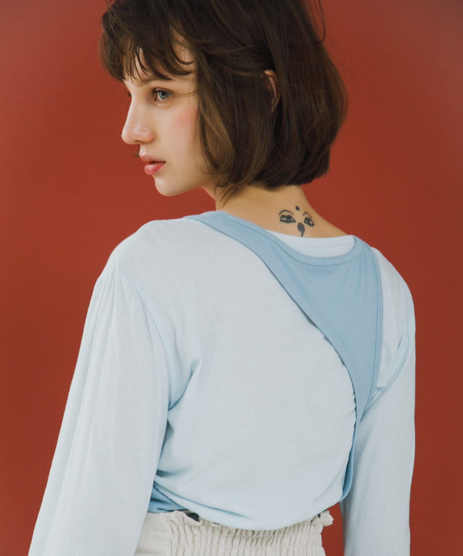 LAATO「layered long set tee」|Tシャツ・カットソー|