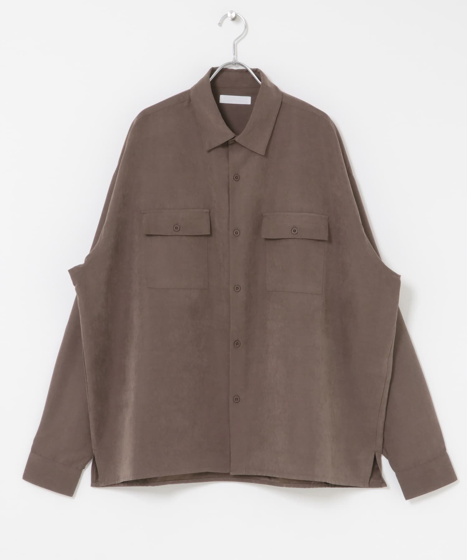 SENSE OF PLACE by URBAN RESEARCH「F/Sダブルポケットロングスリーブシャツ」|シャツ・ブラウス|