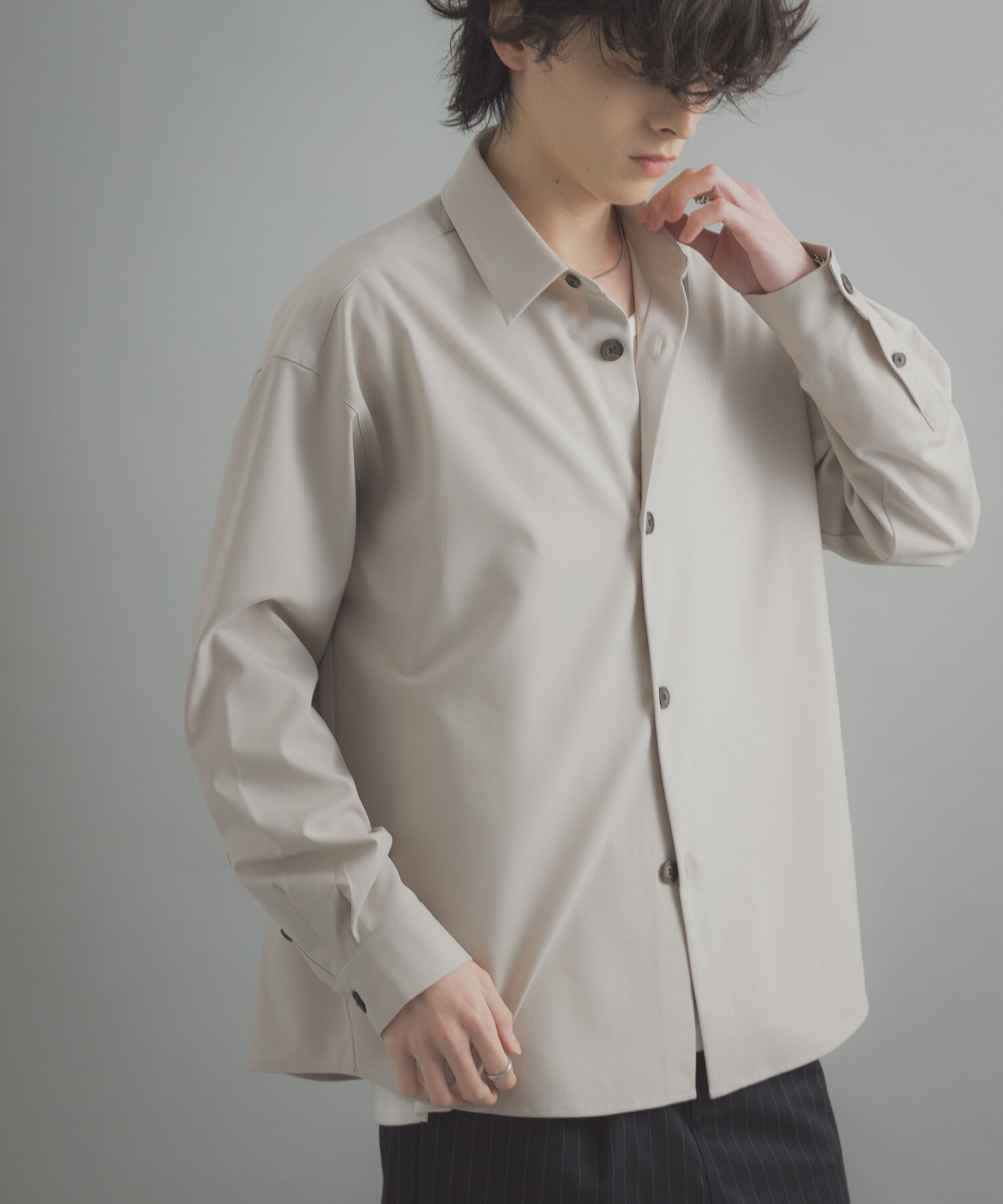 SENSE OF PLACE by URBAN RESEARCH「『イージーケア』カラールーズシャツ」|シャツ・ブラウス|