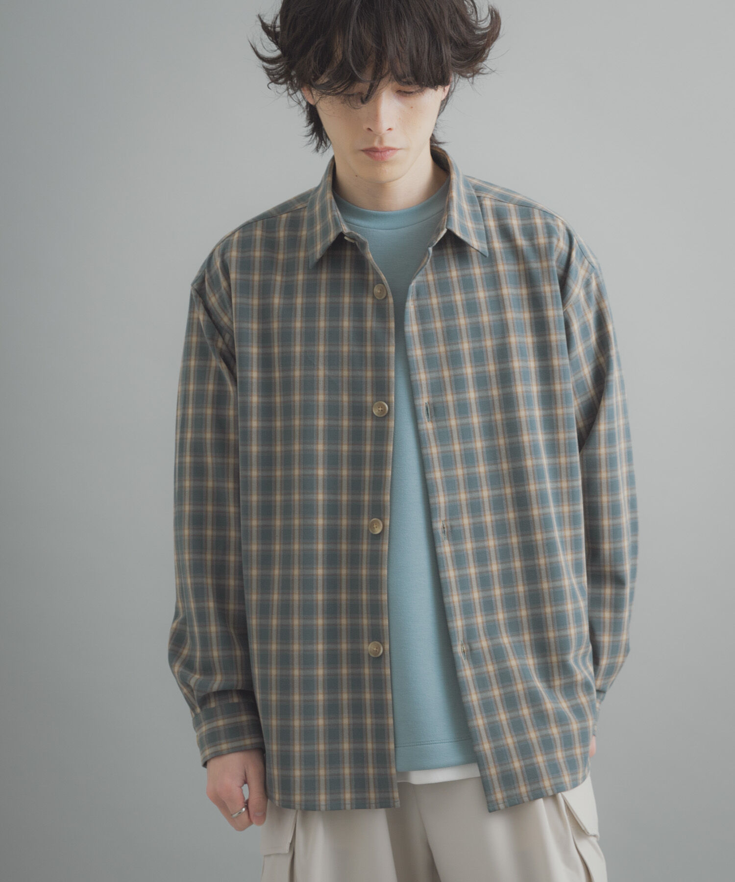 SENSE OF PLACE by URBAN RESEARCH「『イージーケア』カラールーズシャツ」|シャツ・ブラウス|