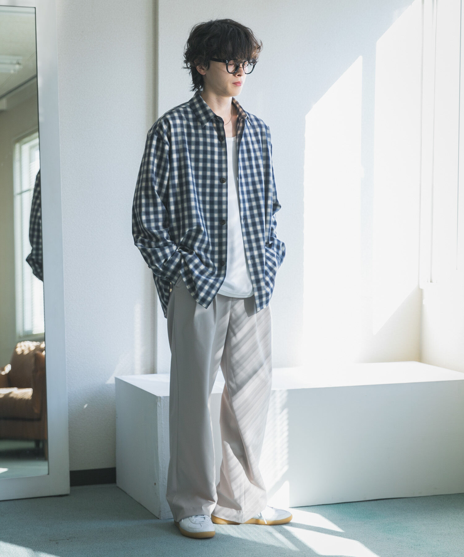 SENSE OF PLACE by URBAN RESEARCH「『イージーケア』カラールーズシャツ」|シャツ・ブラウス|