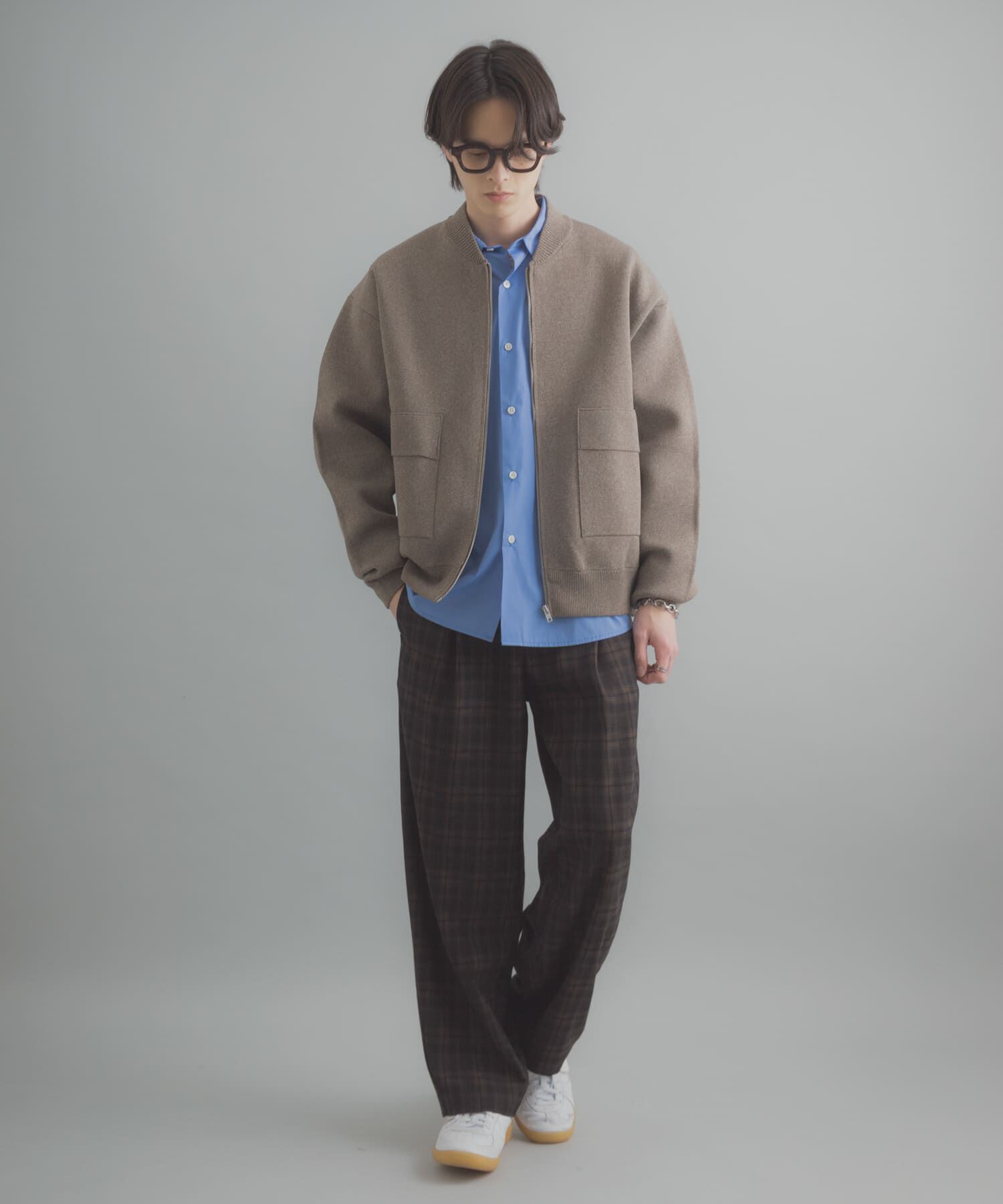 SENSE OF PLACE by URBAN RESEARCH「チェックバレルレッグワイドパンツ」|その他|