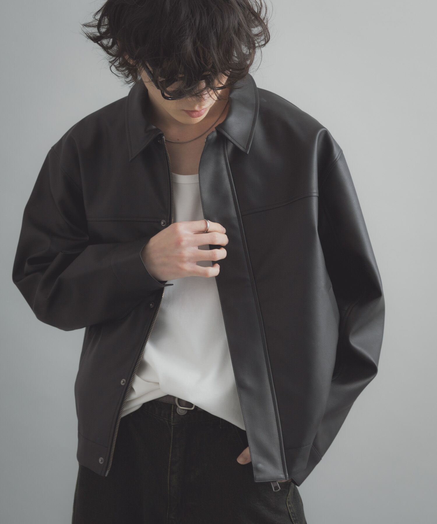 SENSE OF PLACE by URBAN RESEARCH「FLジップブルゾン」|ブルゾン・スタジャン|