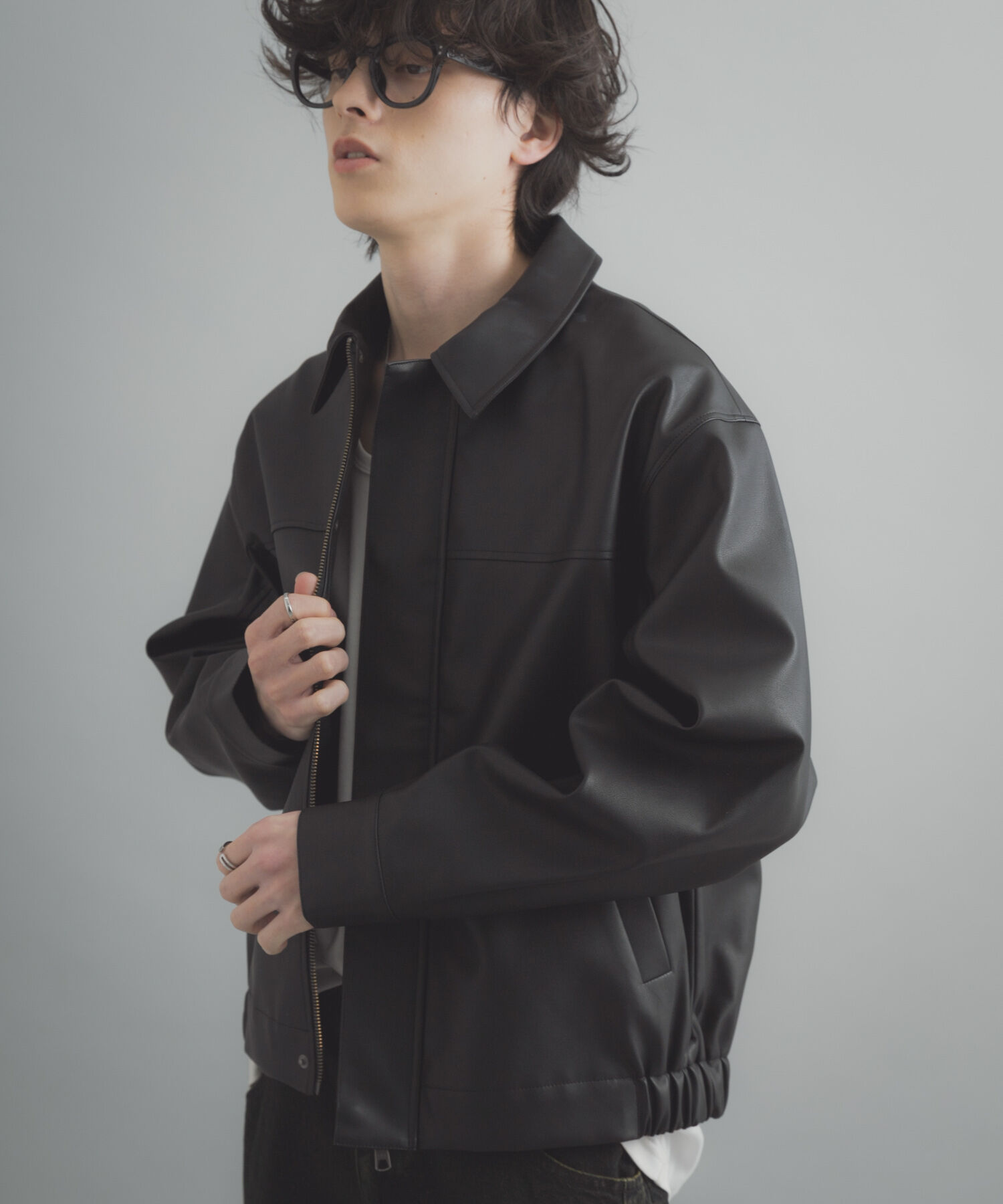 SENSE OF PLACE by URBAN RESEARCH「FLジップブルゾン」|ブルゾン・スタジャン|