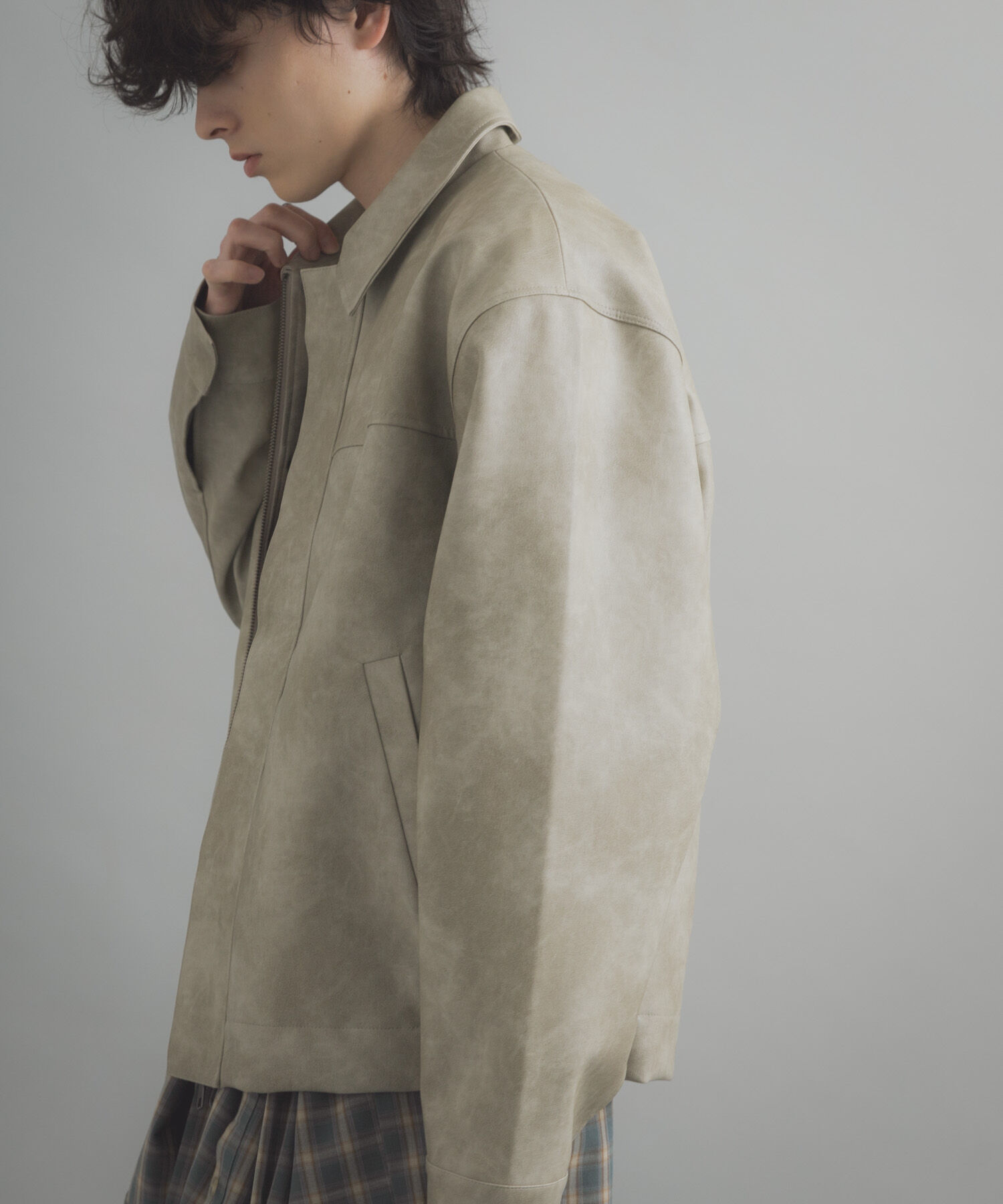 SENSE OF PLACE by URBAN RESEARCH「FLジップブルゾン」|ブルゾン・スタジャン|