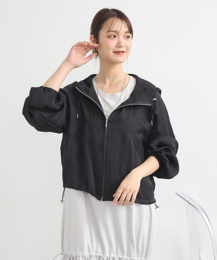 earth music&ecology「シアージップパーカー」|ブルゾン・スタジャン|