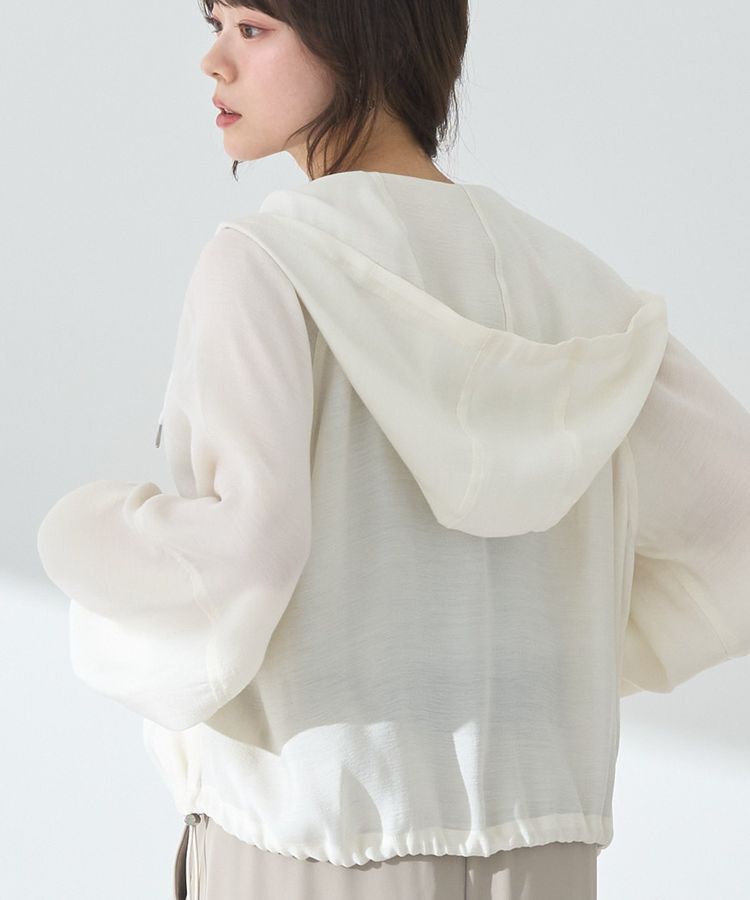 earth music&ecology「シアージップパーカー」|ブルゾン・スタジャン|