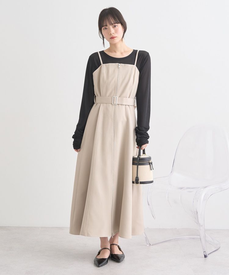 earth music&ecology「シャーリングスリーブシアープルオーバー」|Tシャツ・カットソー|