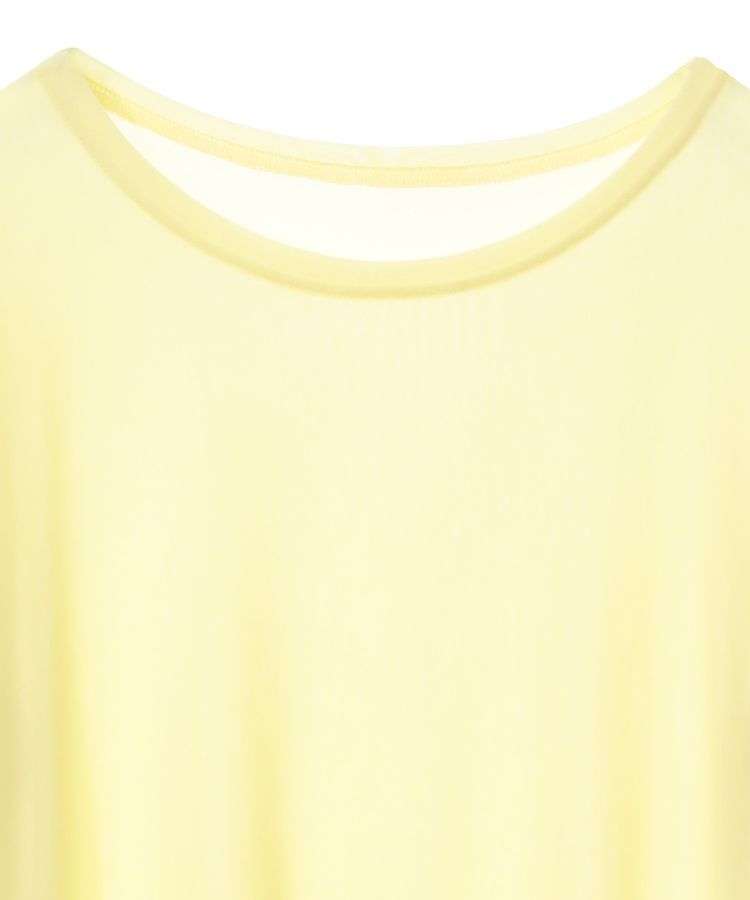 earth music&ecology「シャーリングスリーブシアープルオーバー」|Tシャツ・カットソー|