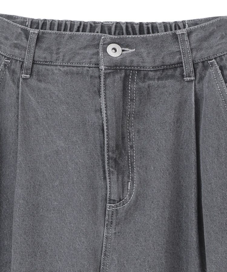 earth music&ecology「ワンポイントロゴ刺繍デニムパンツ」|デニム|