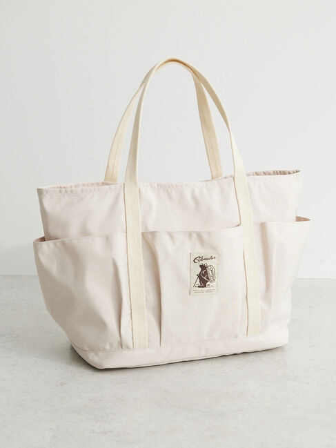  「■COBMASTER DESERT TOTE L」|ハンドバッグ|アイボリー