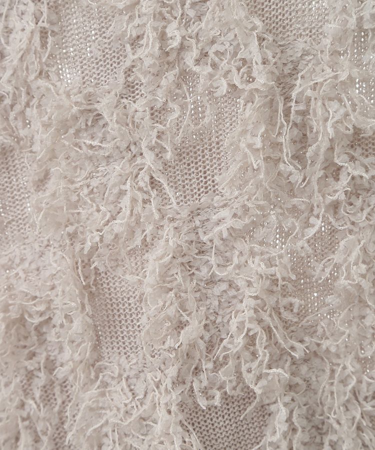 Green Parks「フリンジニットベスト」|ベスト・ジレ|