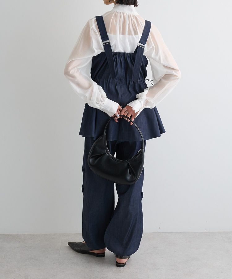 AnriettMusee「ヴィンテージペプラムオールインワン」|オールインワン|