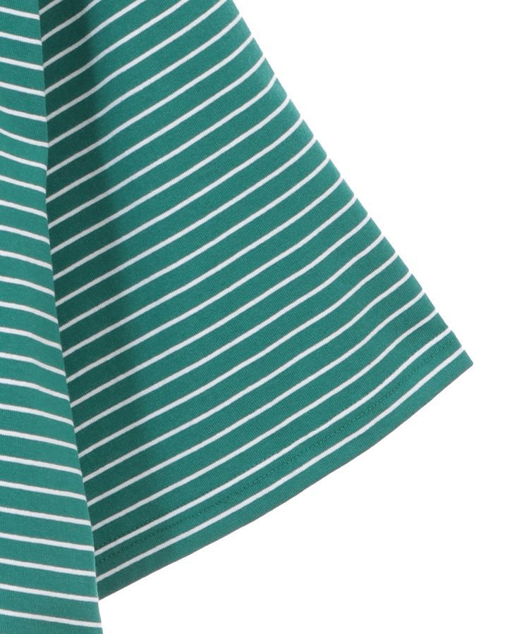 Green Parks「ジョグマン/ボーダーワイドショートTシャツ」|Tシャツ・カットソー|