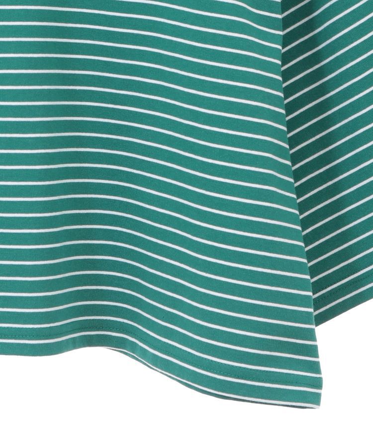 Green Parks「ジョグマン/ボーダーワイドショートTシャツ」|Tシャツ・カットソー|