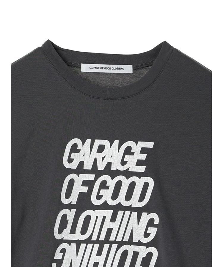 GARAGE OF GOOD CLOTHING「クラックプリントTシャツ」|Tシャツ・カットソー|
