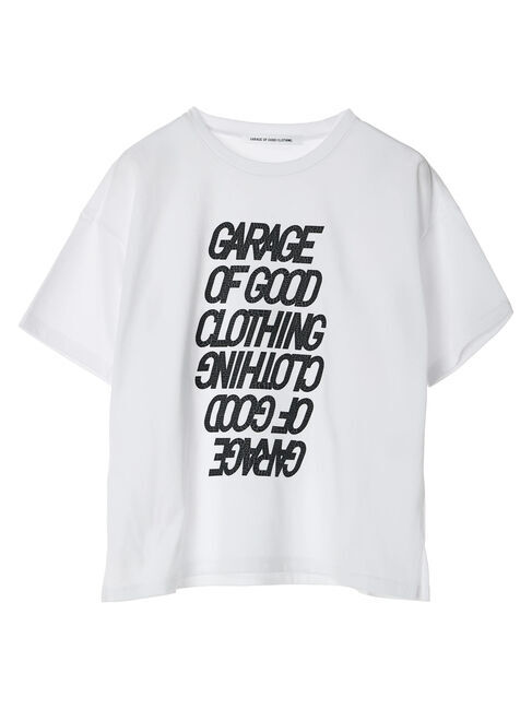 GARAGE OF GOOD CLOTHING「クラックプリントTシャツ」|Tシャツ・カットソー|