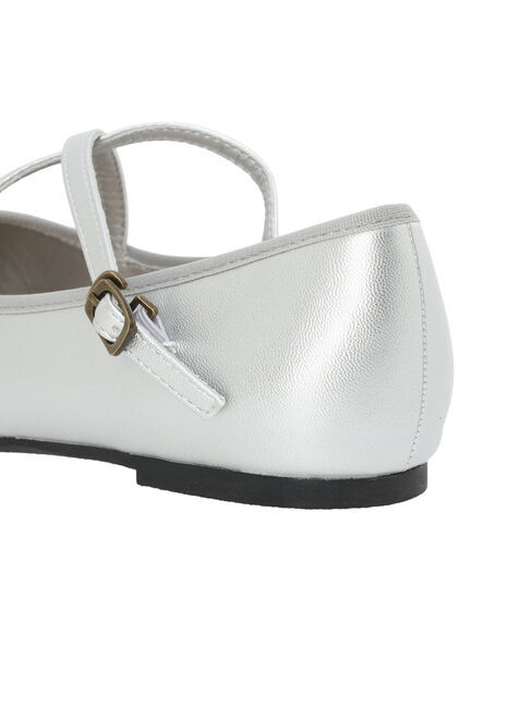 Samansa Mos2「クロスストラップバレエシューズ」|ビジネス・ドレスシューズ|