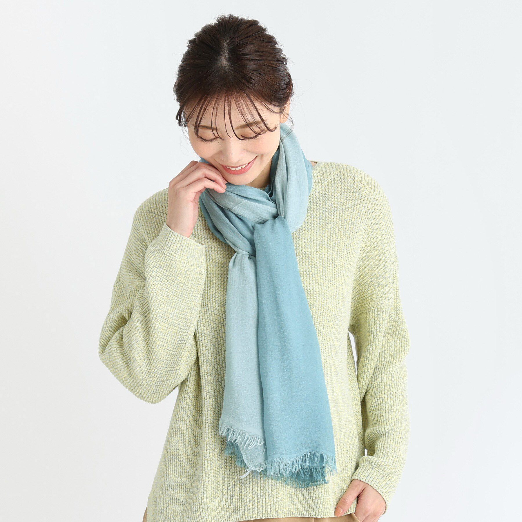Reflect「【夏SALE】グラデーションカラーストール」|ストール|