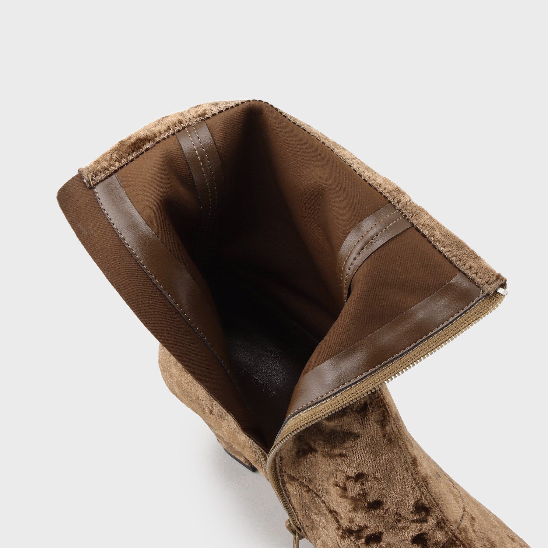 GALLEST「クラッシュベロアショートブーツ」|ショートブーツ|