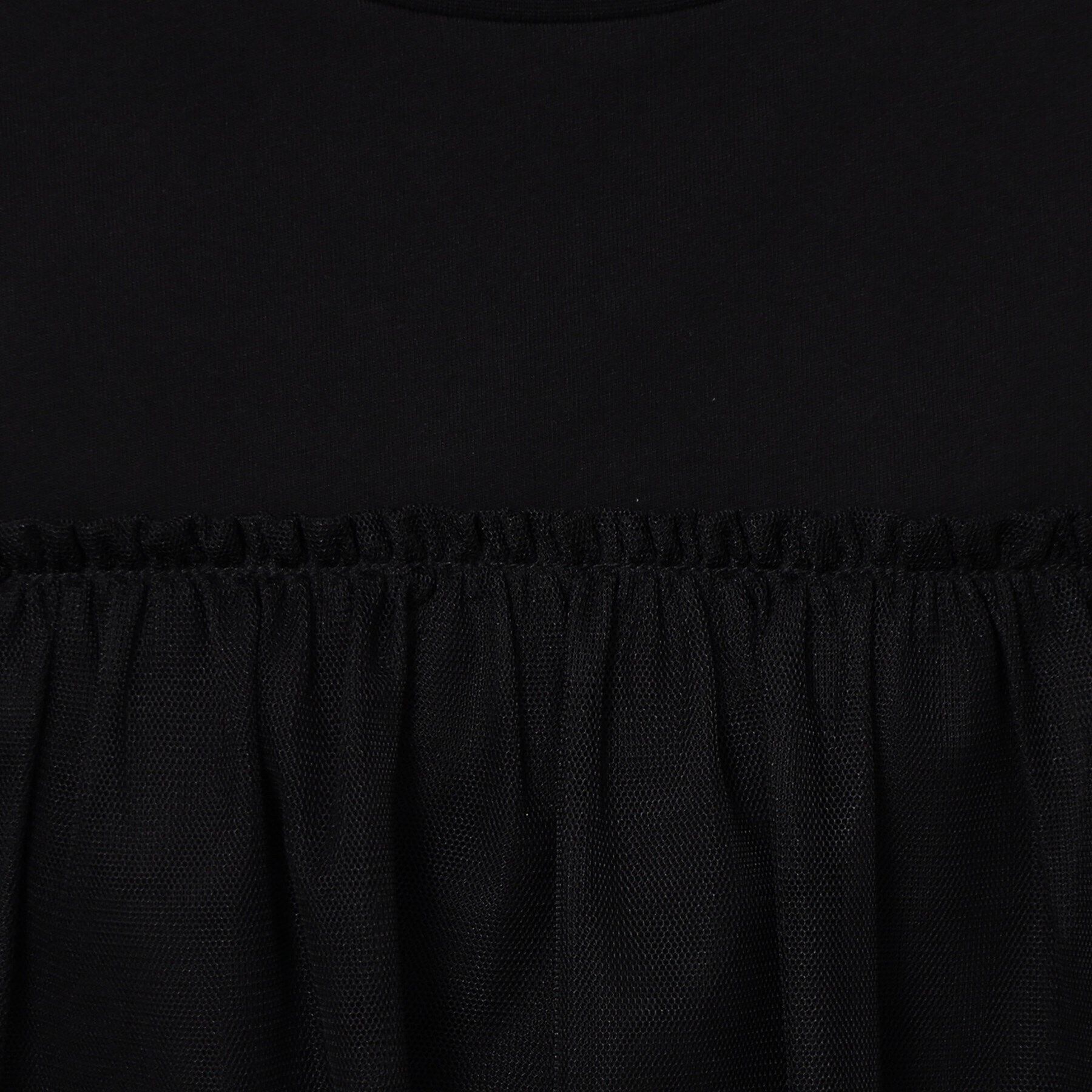 OPAQUE.CLIP「チュールドッキングTシャツ【洗濯機洗い可】」|Tシャツ・カットソー|