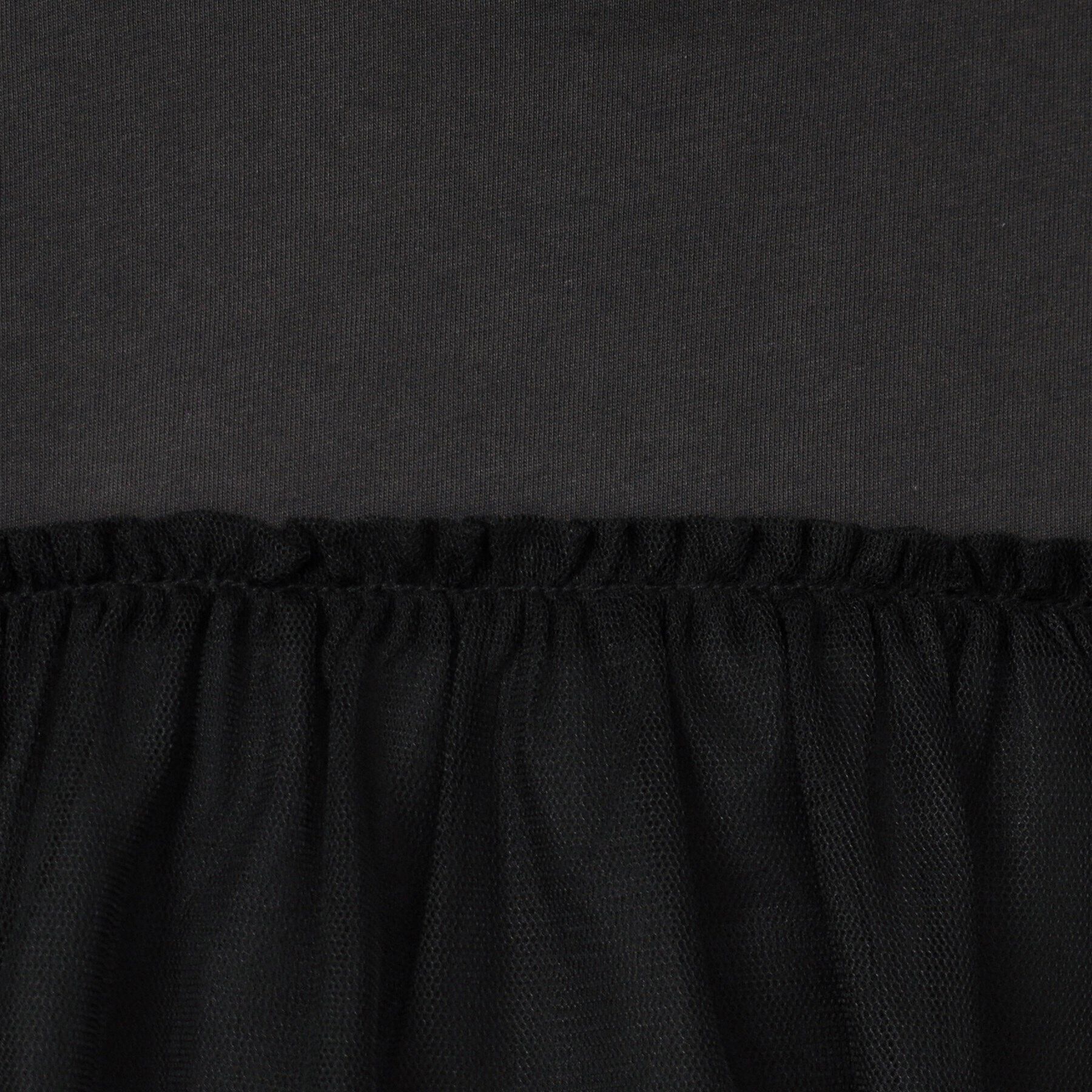 OPAQUE.CLIP「チュールドッキングTシャツ【洗濯機洗い可】」|Tシャツ・カットソー|