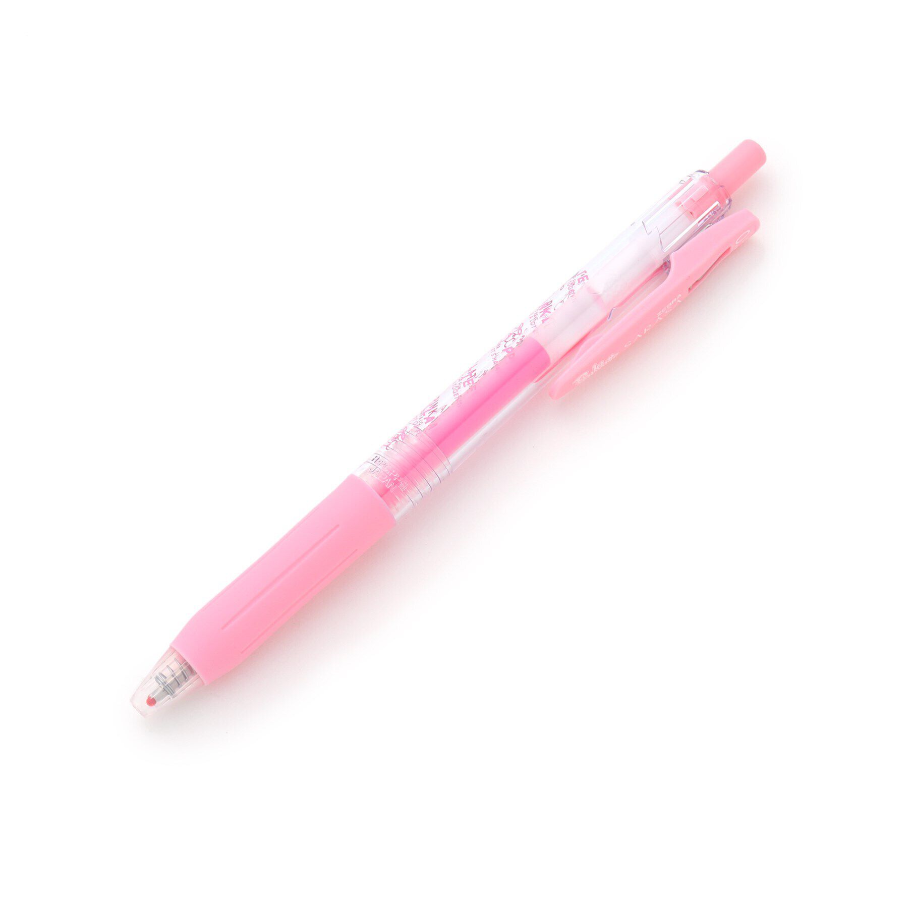 PINK-latte「ゼブラ チェリーロゴ サラサ CLIP」|ステーショナリー|ベビーピンク(071