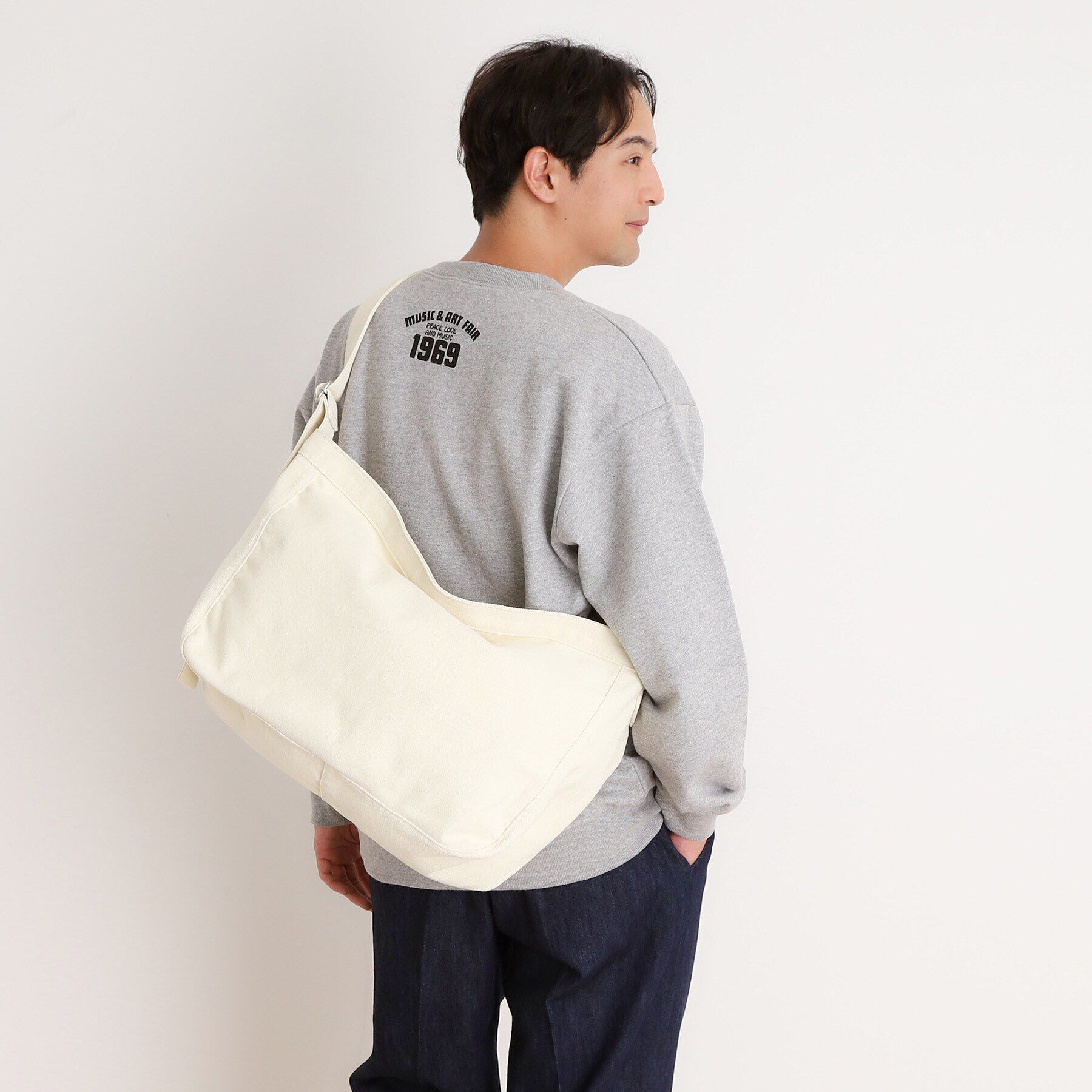 THE SHOP TK「キャンバスビッグショルダー」|ショルダー・メッセンジャー|