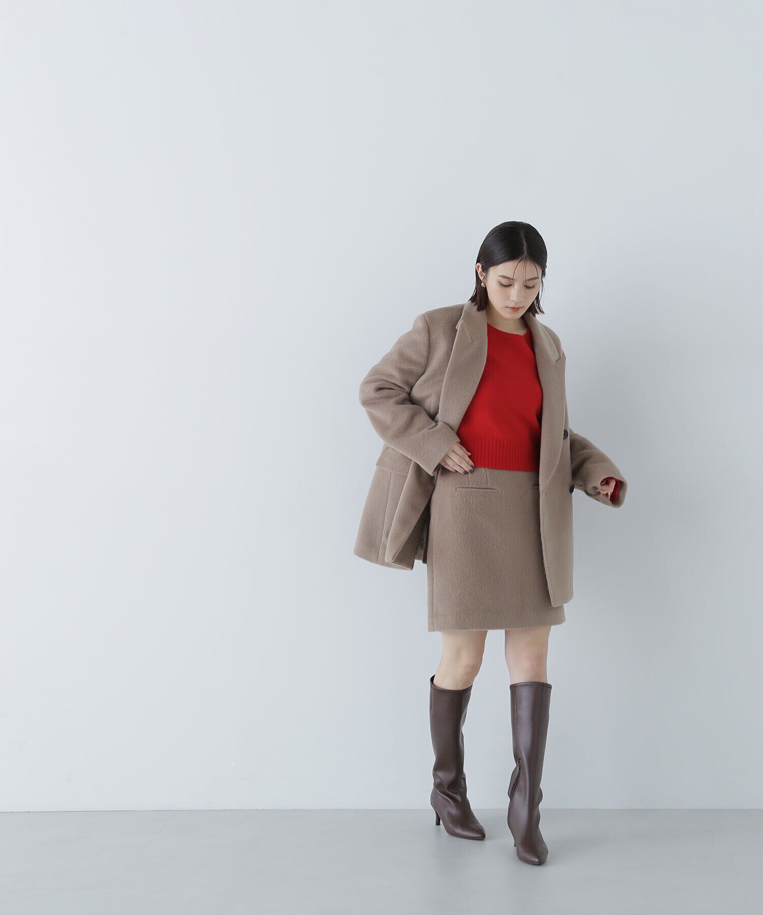  「シャギージャコット　24AW」|ブルゾン・スタジャン|