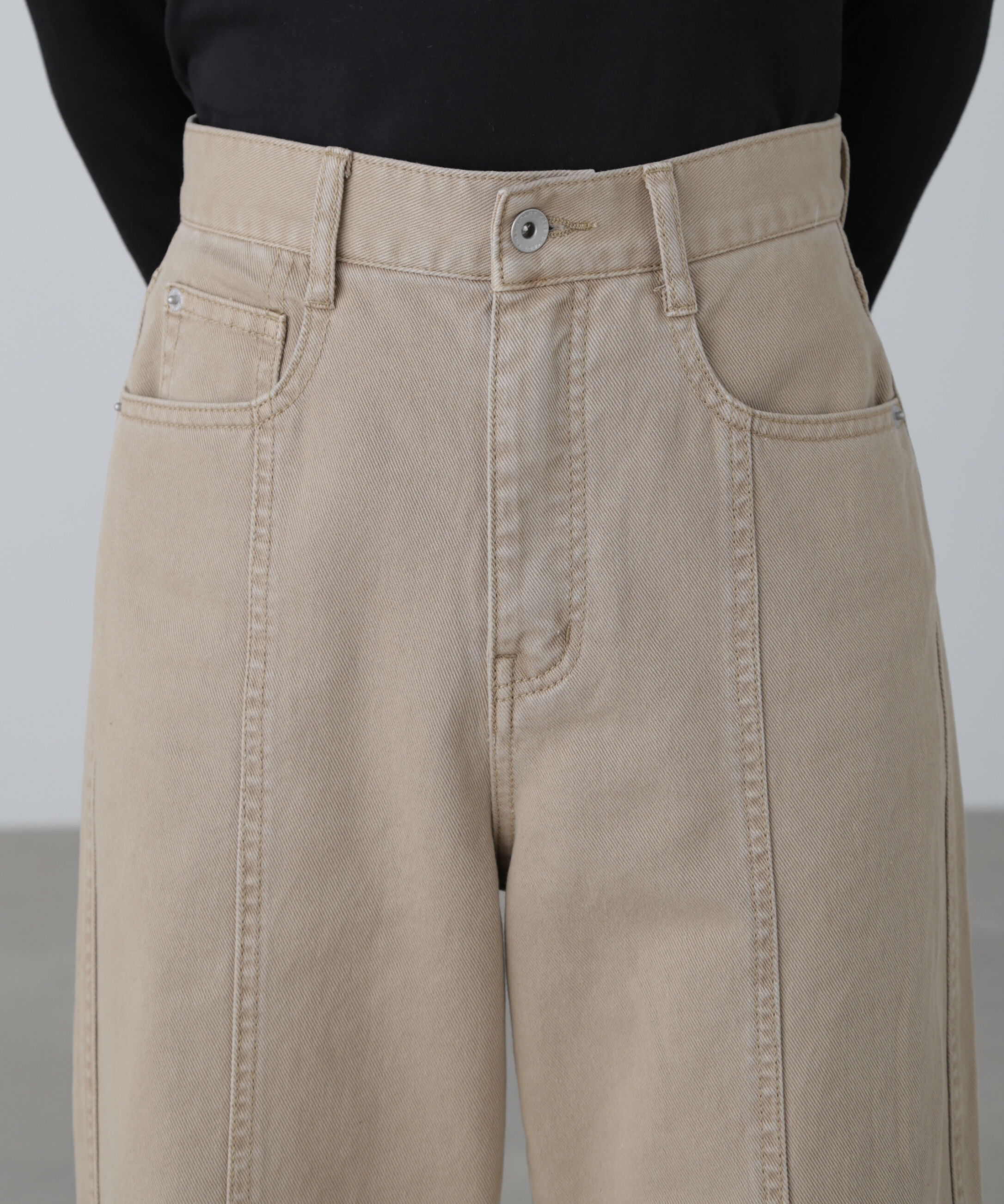  「ワイドストレートカラーパンツ」|その他|