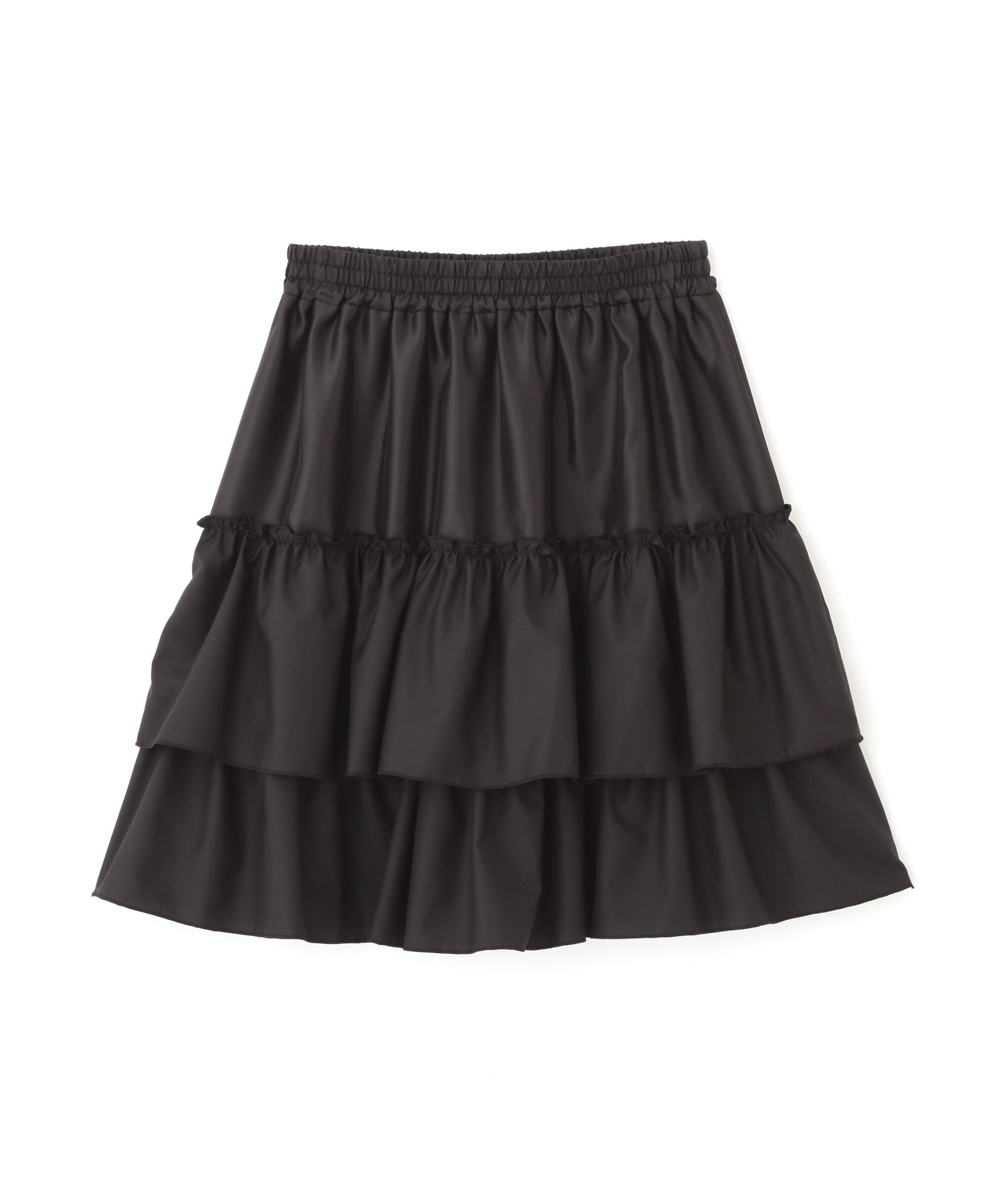  「ポロ衿スウェットフリルミニセットアップ」|ワンピース|