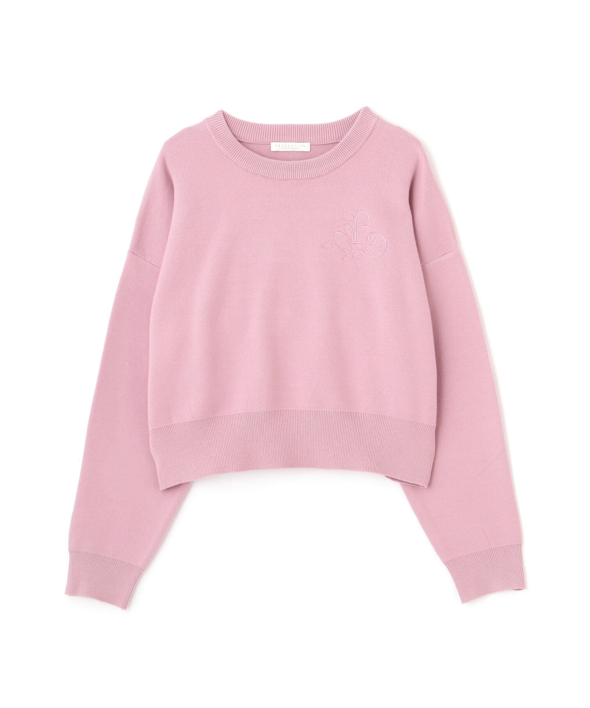 PROPORTION BODY DRESSING「ショートスエットライクニット」|ニット・セーター|