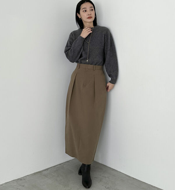 Doux archives「ワンタックコクーンスカート」|スカート|