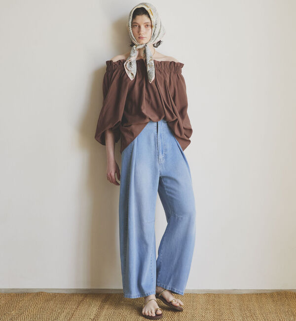 Doux archives「オフショルフリルブラウス」|シャツ・ブラウス|