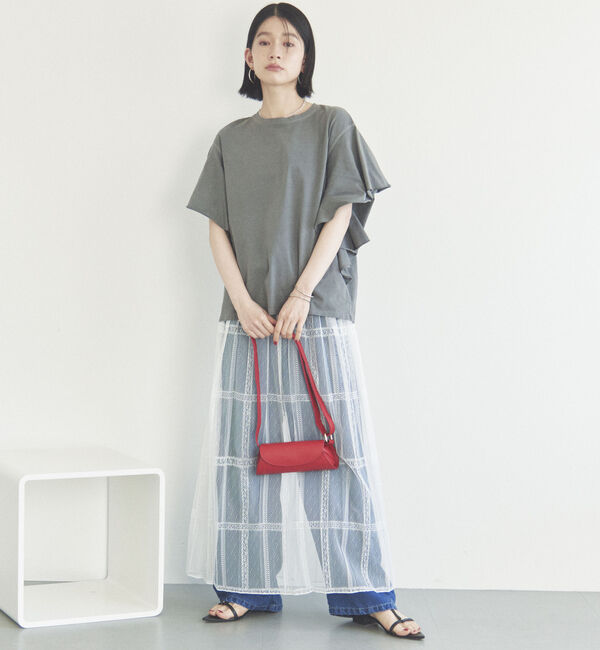 Doux archives「２ＷＡＹレースプリーツスカート」|スカート|