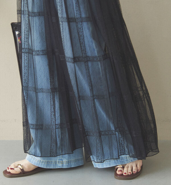 Doux archives「２ＷＡＹレースプリーツスカート」|スカート|