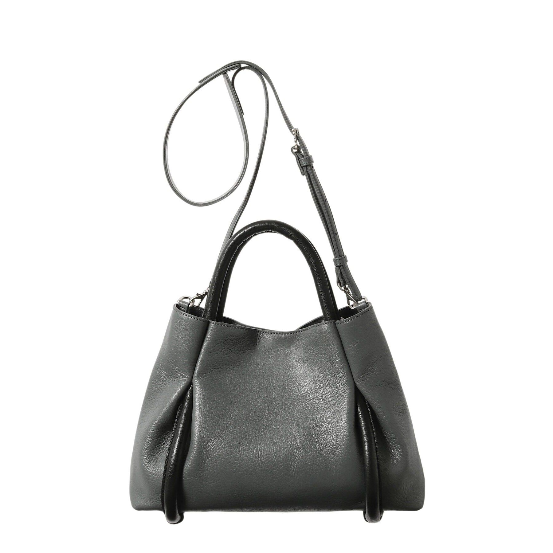 HIROKO HAYASHI「CORDA（コルダ）2wayショルダーバッグ」|ショルダー・メッセンジャー|チャコールグレー(5