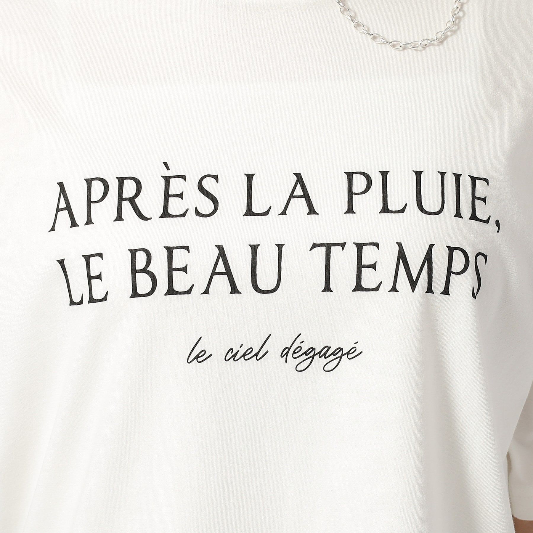 SHOO･LA･RUE「【洗える/プチプラ/綿100％】グラフィック半袖ゆるTシャツ」|Tシャツ・カットソー|