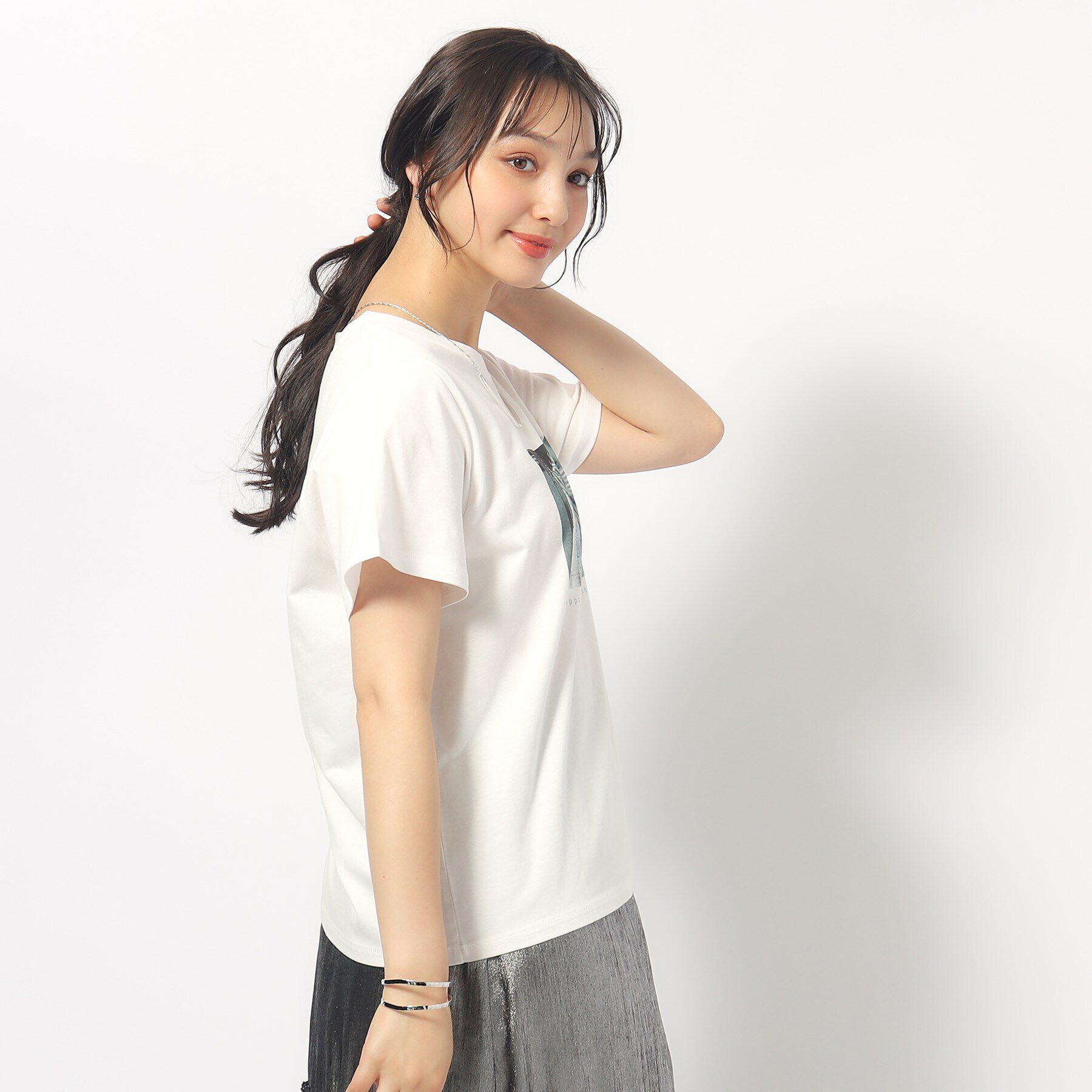 SHOO･LA･RUE「【洗える/プチプラ】プリントTシャツ」|Tシャツ・カットソー|