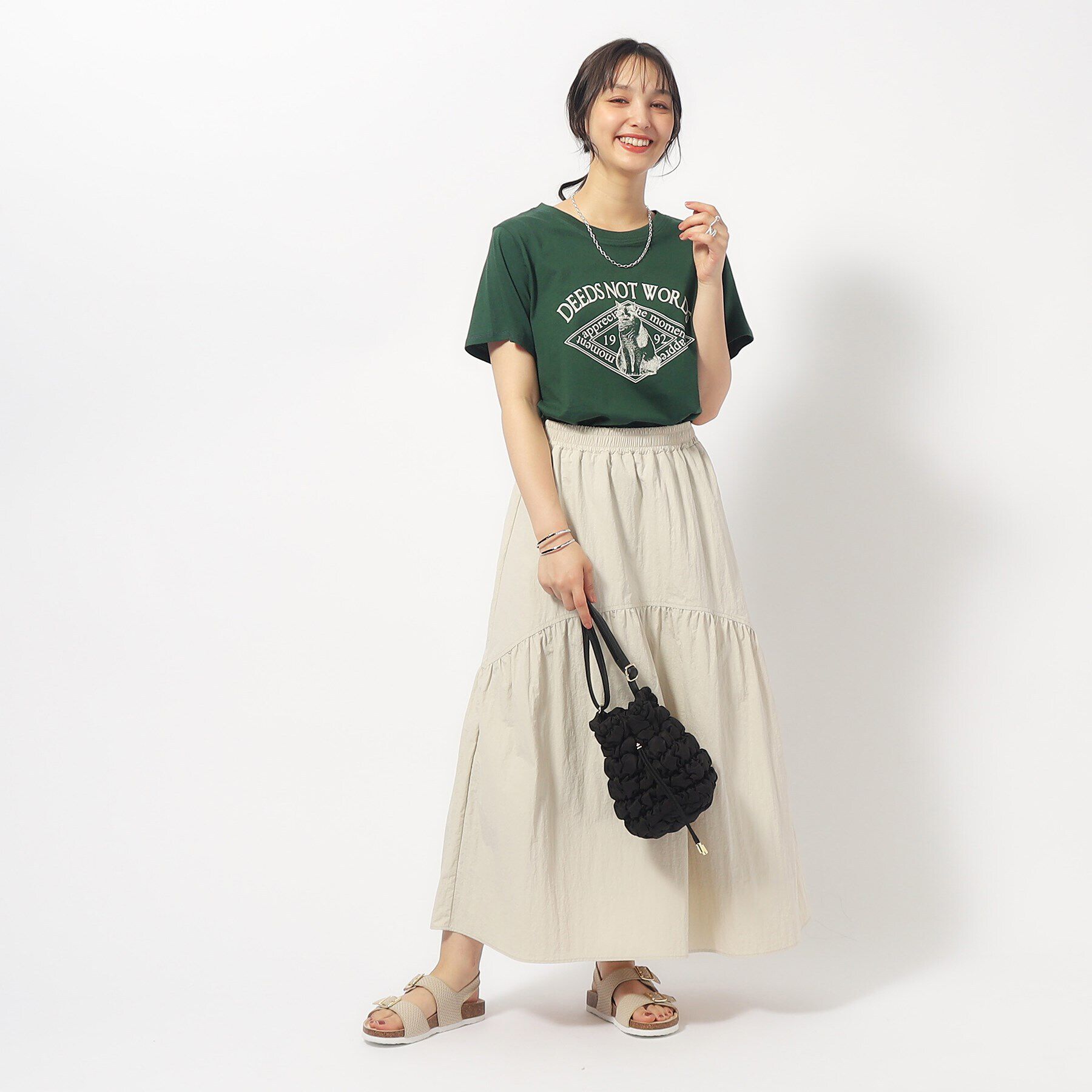 SHOO･LA･RUE「【洗える/プチプラ】プリントTシャツ」|Tシャツ・カットソー|