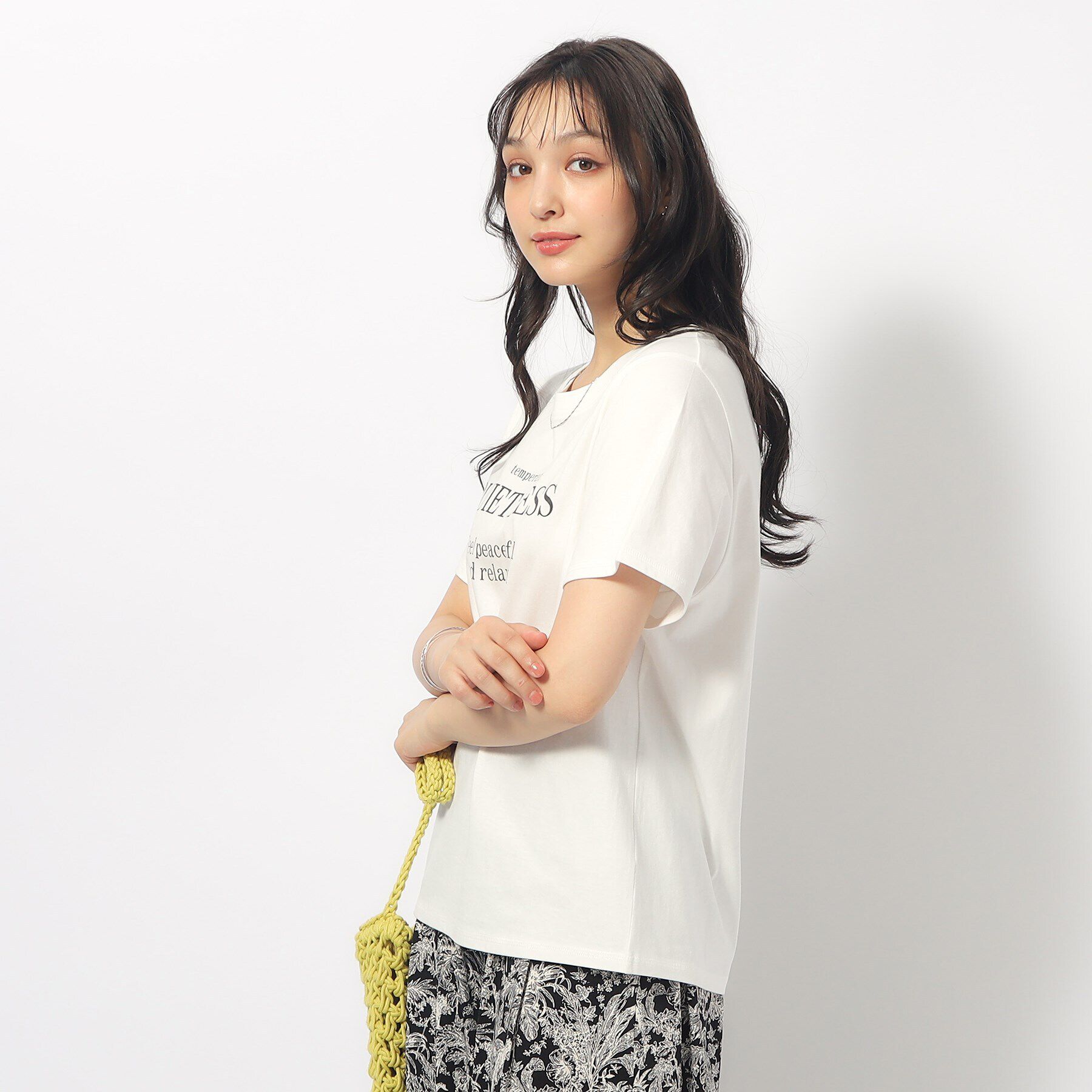 SHOO･LA･RUE「【洗える/プチプラ】プリントTシャツ」|Tシャツ・カットソー|