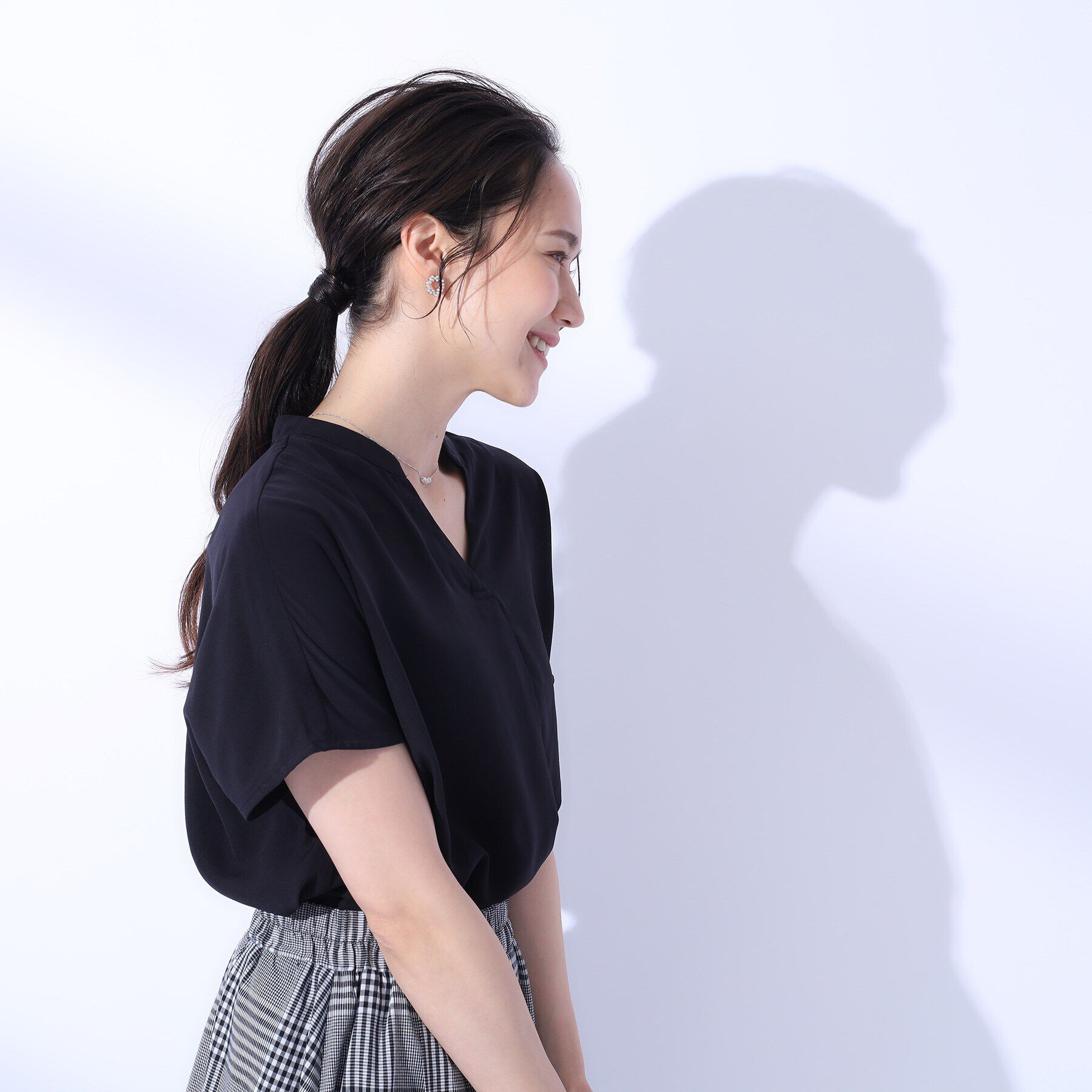 SHOO･LA･RUE「【洗える/プチプラ/無理せずキレイ】女性らしく好印象 スキッパーブラウス」|シャツ・ブラウス|