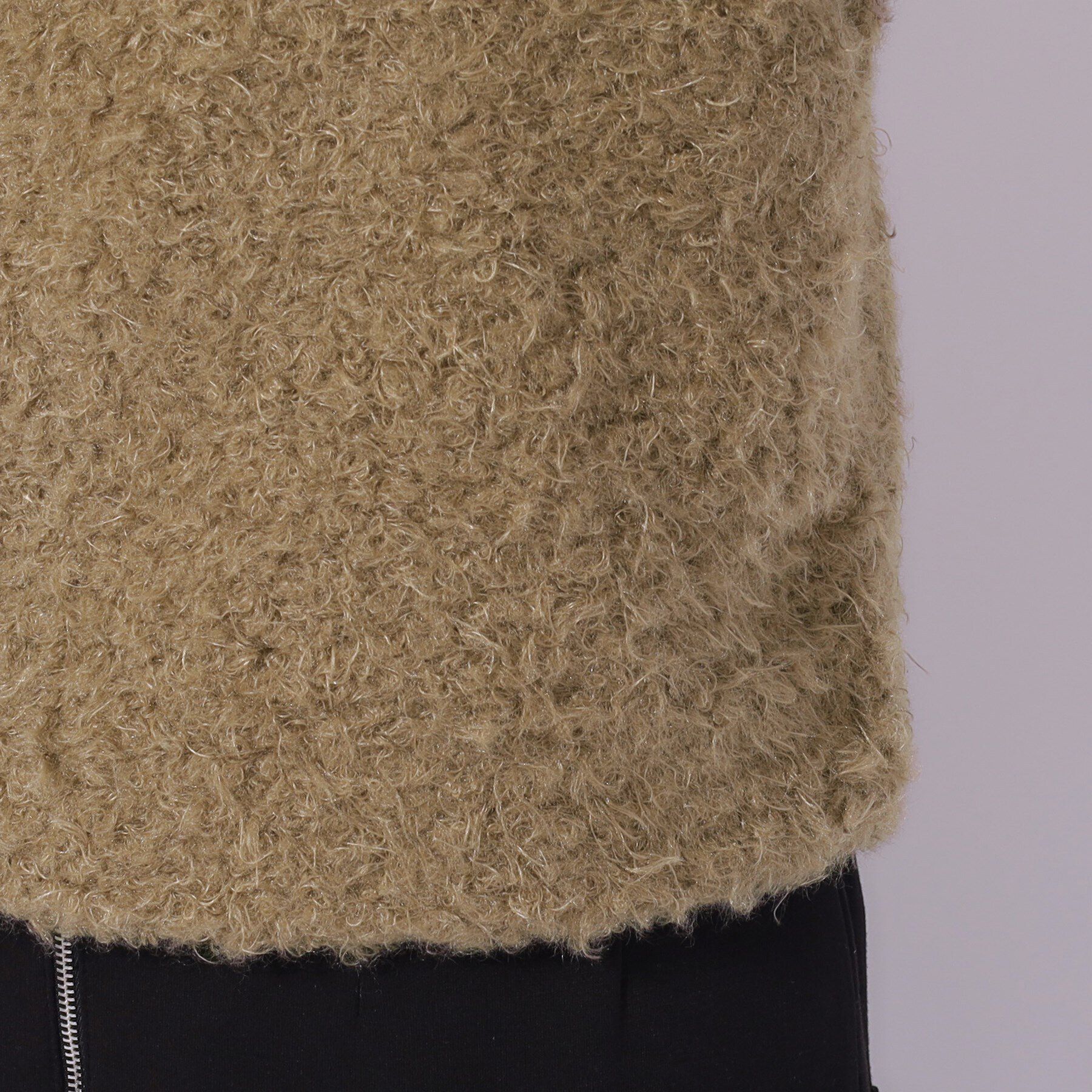 SHOO･LA･RUE「【2点セット】秋冬も活躍 フェイクファービスチェ&times;Tシャツ」|その他|