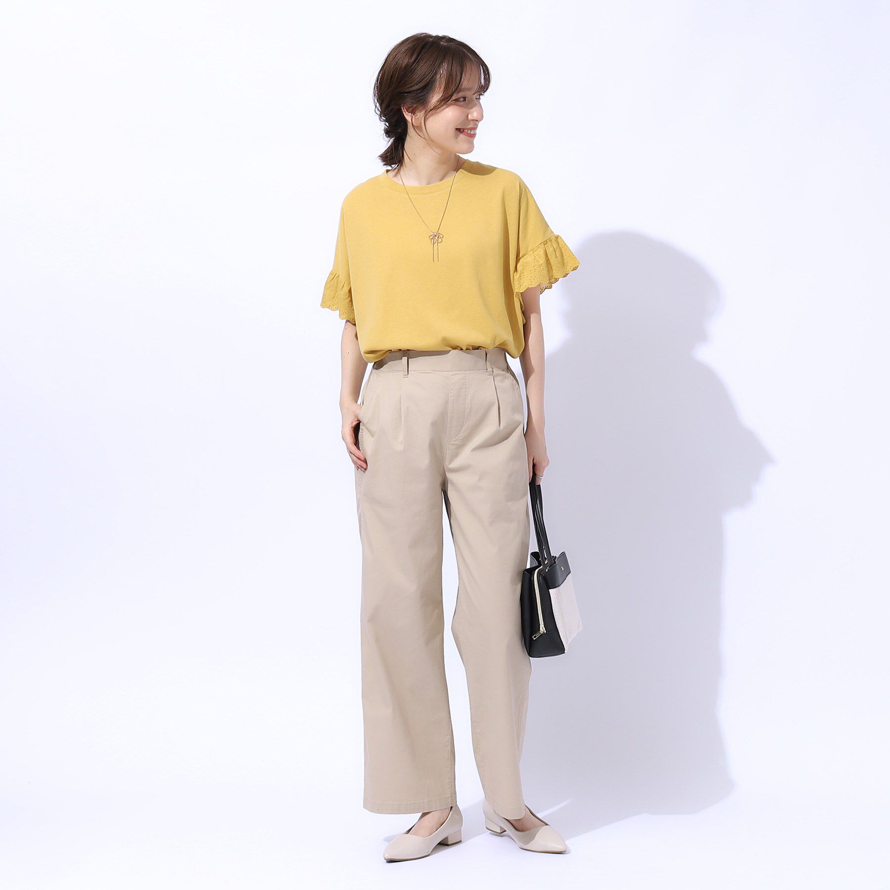 SHOO･LA･RUE「大人の可愛さを引き出す お袖レーストップス」|Tシャツ・カットソー|