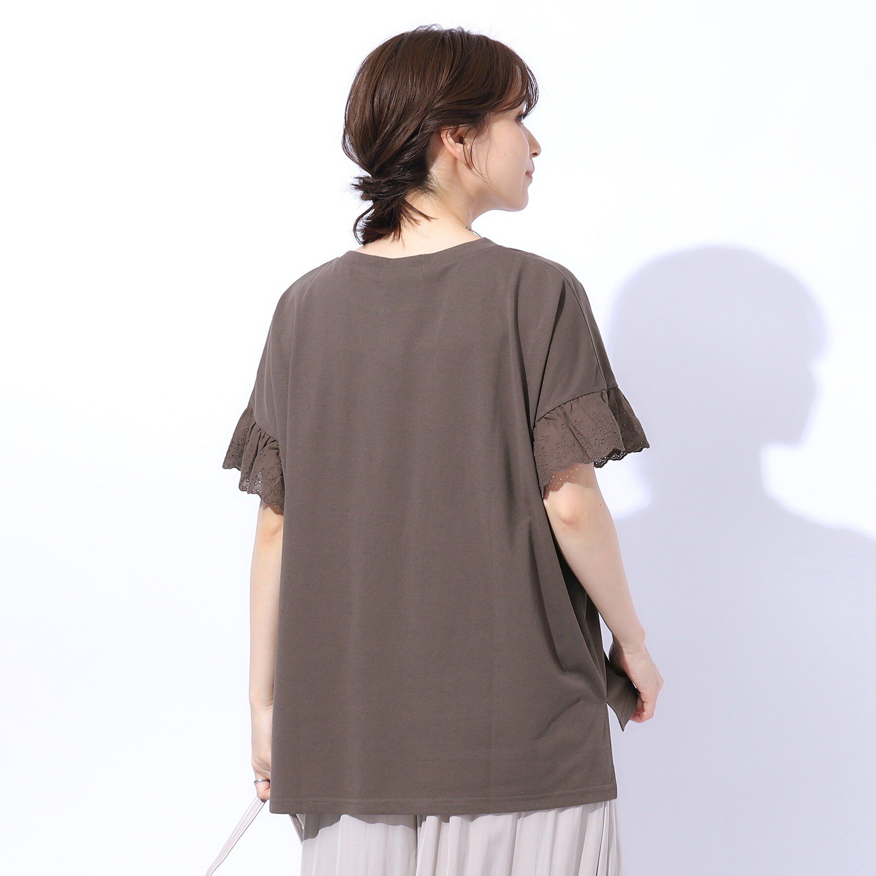 SHOO･LA･RUE「大人の可愛さを引き出す お袖レーストップス」|Tシャツ・カットソー|